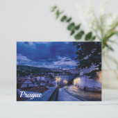 Abend Straße in Prag (Stehend Vorderseite)