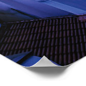 Abend Straße in Prag Poster (Ecke)