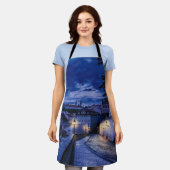 Abend Straße in Prag Schürze (Getragen)