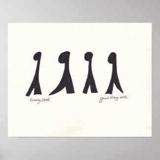 Abend Stroll Poster
