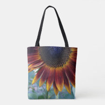 Abend Sun Mix Sonnenblumen Tote Tasche