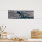 Abend Sun on Castle Rock, Golden Colorado Poster (Küche)