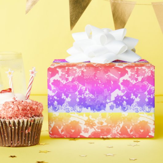 Abend Sun Party Wrapping Paper Geschenkpapier (Geburtstagsparty)