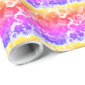 Abend Sun Party Wrapping Paper Geschenkpapier (Rolleneckpunkt)