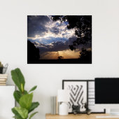 ABEND SUNRAYS Poster (Heimbüro)