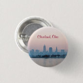 Abend Sunset Cleveland Button (Vorne & Hinten)