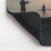 Abend Sunset Tropical Beach Waikiki Oahu Hawaii Mousepad (Ecke)