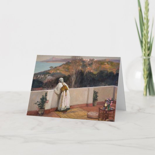 Abend, Tanger | Sir John Lavery Karte (Vorderseite)