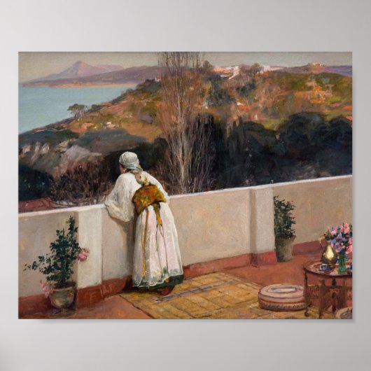 Abend, Tanger | Sir John Lavery Poster (Vorne)