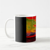 Abend Twilight bei Acapulco - Rivera Malerei Kaffeetasse (Links)