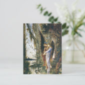 Abend und Trauer von Gustave Moreau Postkarte (Stehend Vorderseite)