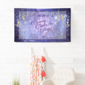 Abend unter den Sternen Bat Mitzvah Galaxy Stars Banner (Insitu)