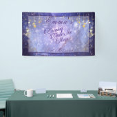 Abend unter den Sternen Bat Mitzvah Galaxy Stars Banner (Messeveranstaltung)