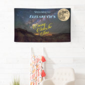 Abend unter den Sternen Vollmondraum Banner (Insitu)