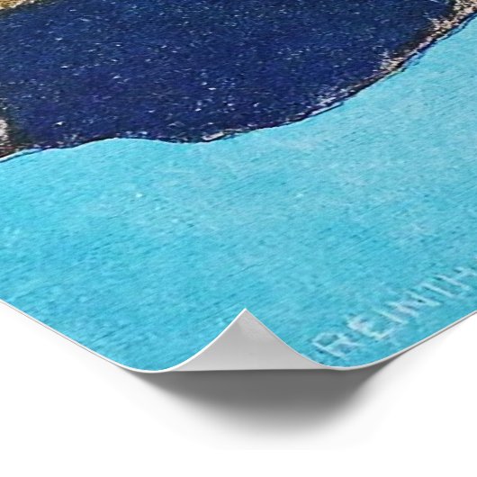 Abend von Maxfield Parrish Poster (Ecke)