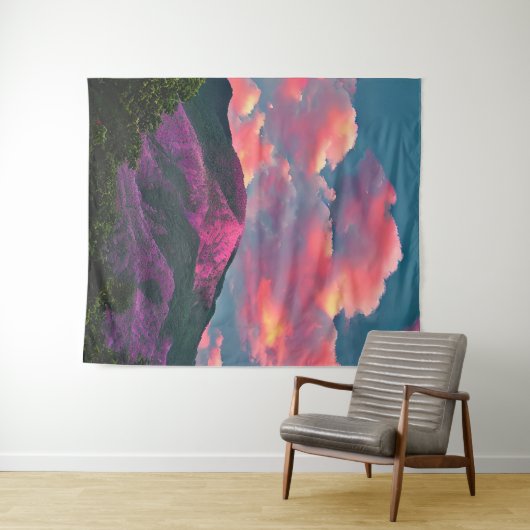 Abend Wandteppich (Beispiel (Horizontal))