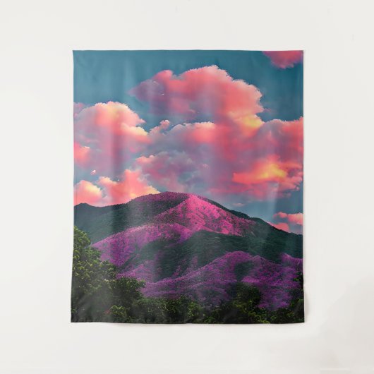 Abend Wandteppich (Vorderseite)