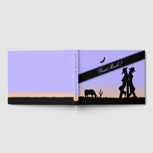 Abend Western Gästebuch (Voll)