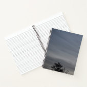 Abend Whisper SpiralNotebook Notizblock (Innenseite)