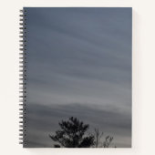 Abend Whisper SpiralNotebook Notizblock (Vorderseite)