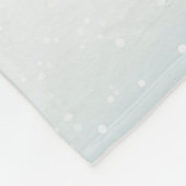Abend-Winterdörferlandschaft mit schneebedeckter F Fleecedecke (Ecke)