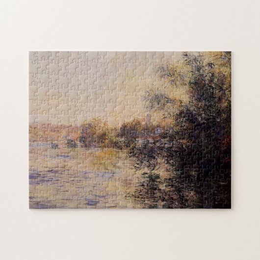 Abend Wirkung des Seine Monet Fine Art Puzzle (Horizontal)