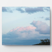 Abend Wolken Fotoplatte (Vorderseite)