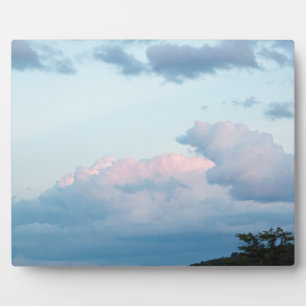 Abend Wolken Fotoplatte