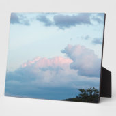 Abend Wolken Fotoplatte (Seite)