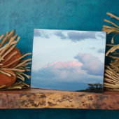 Abend Wolken Fotoplatte (Seite)