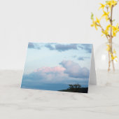 Abend Wolken Karte (Gelbe Blume)