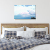 Abend Wolken Leinwanddruck (Insitu (Schlafzimmer))