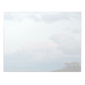 Abend Wolken Notizblock (Vorderseite)