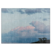 Abend Wolken Schneidebrett (Vorderseite)