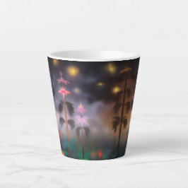 Abendblumen Milchtasse