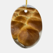 Abendbrötchen Keramik Ornament (Vorne)