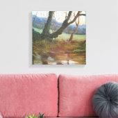 Abenddämmerung 1999 leinwanddruck (Insitu (Wohnzimmer))