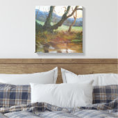 Abenddämmerung 1999 leinwanddruck (Insitu (Schlafzimmer))