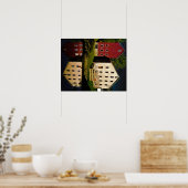 Abenddämmerung am Kanal Poster (Küche)