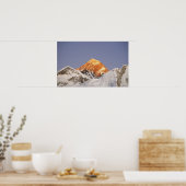 Abenddämmerung am Mount Everest, Nepal Poster (Küche)