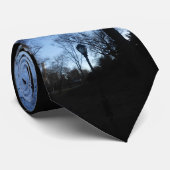 Abenddämmerung im Central Park, NYC Krawatte (Gerollt)
