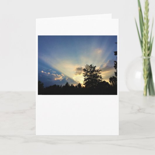 Abenddämmerung, Karte (Vorderseite)