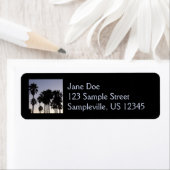 Abenddämmerung mit tropischen Palmen (Insitu)