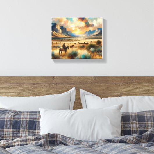 Abenddämmerung: Starke Leinwand (Insitu (Schlafzimmer))