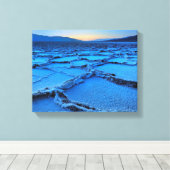 Abenddämmerung, Todestal, Kalifornien Leinwanddruck (Insitu (Holzboden))