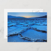 Abenddämmerung, Todestal, Kalifornien Postkarte (Vorne/Hinten)