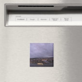 Abenddämmerung über dem deutschen Eck Magnet (In Situ (Geschirrspüler))