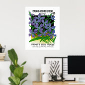 Abendduftende Levkojen Poster (Heimbüro)