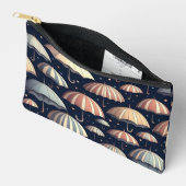 Abende am Strand im Regen Zubehörtasche (Offen)