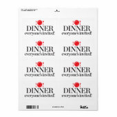 Abendessen Alle sind eingeladen (Vorne)